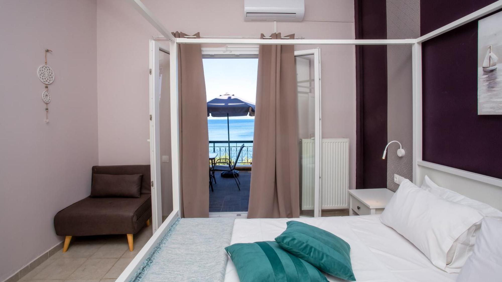 Ferienwohnung Ionian Kaizer Boutique Achílleion Exterior foto